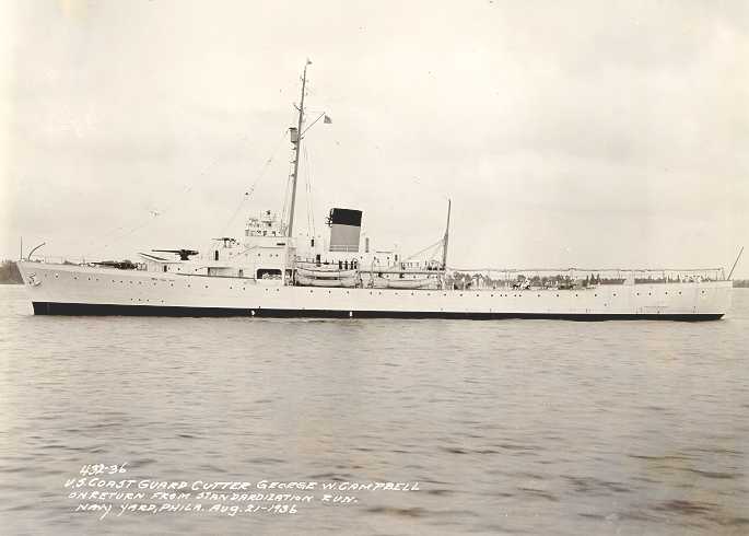 USCGC CAMPBELL (WMEC-909) is the sixth cutter to bear the name CAMPBELL